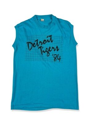 Detroit Tigers Vintage 1984 Muscle Shirt
